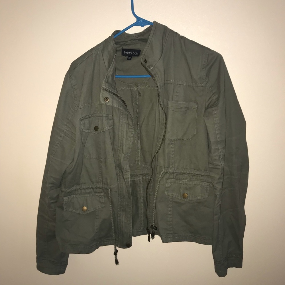Army Green Jean Jacket